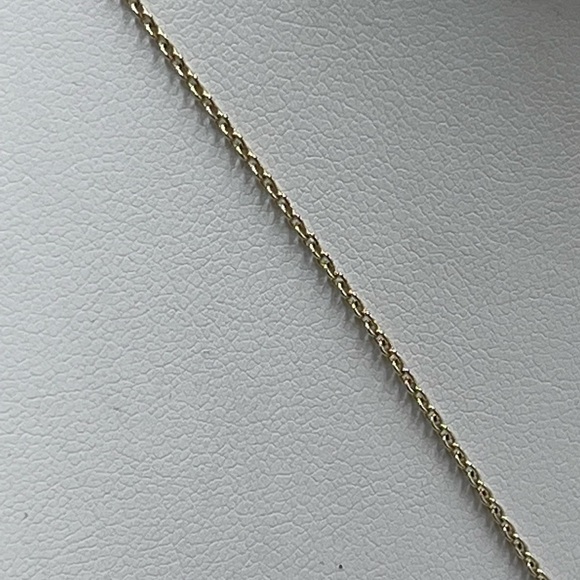 Kendra Scott Gold Plated Anissa Bar Pendant Cubic Zirconia Regal Necklace - Picture 12 of 13